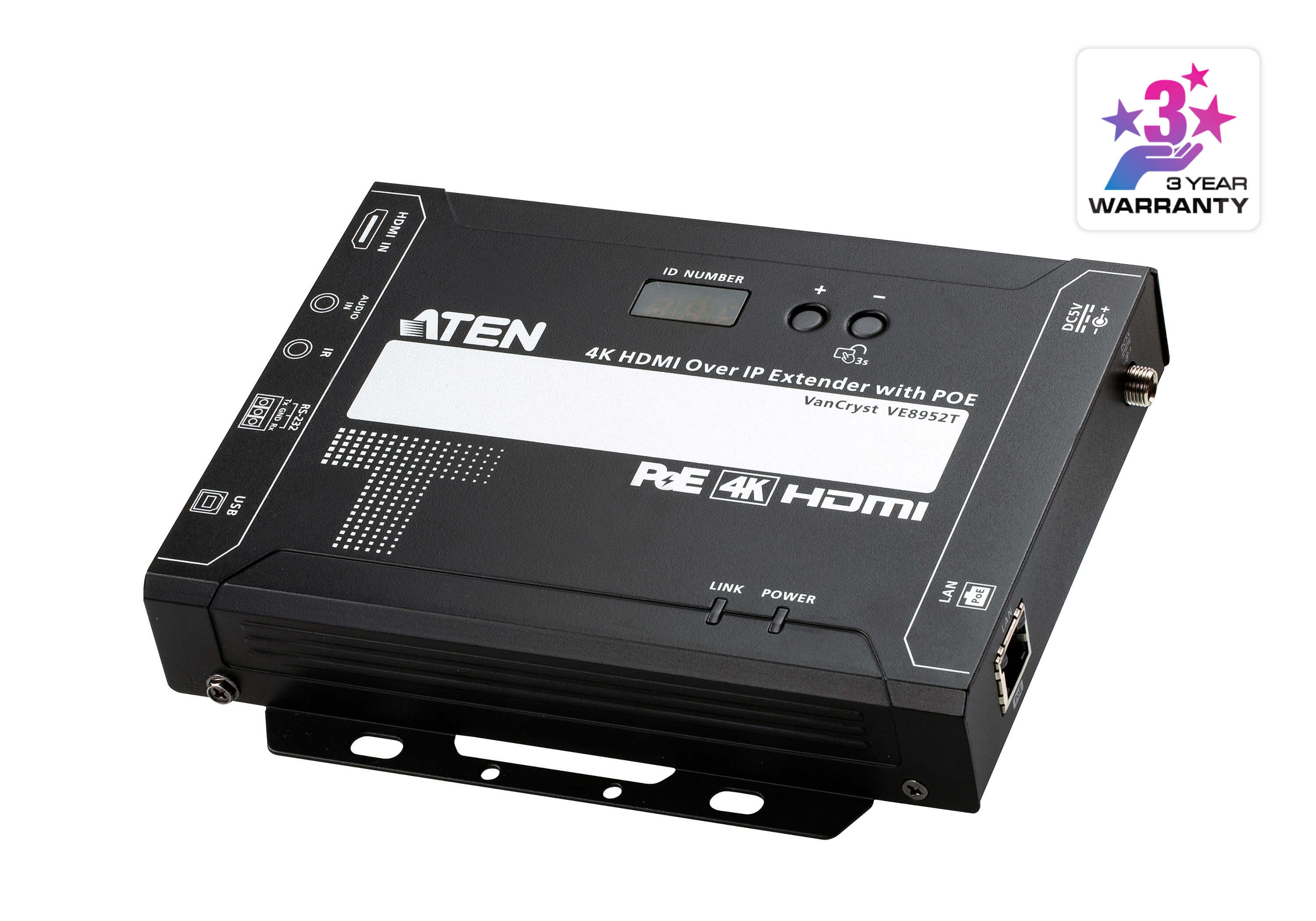 ATEN VE8952R 4K HDMI over IP Receiver - Zero Latency Video Extender Aten