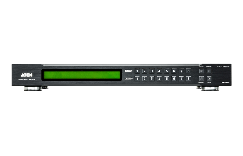 VM5808H 8x8 HDMI Matrix Switch with Seamless Switching & Video Wall Aten