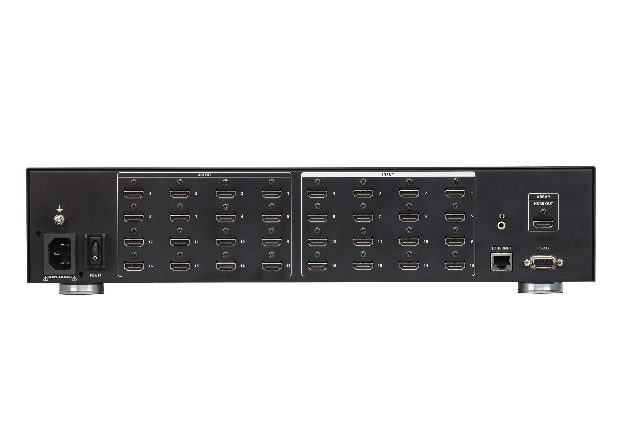 VM51616H 16x16 HDMI Matrix Switch | Seamless, Scaler, Video Wall Aten