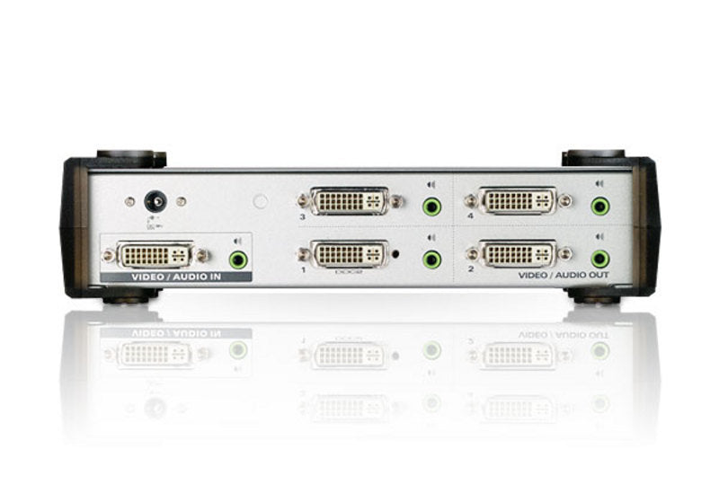 VS164 High-Res DVI Video & Audio Splitter - 1 In to 4 Out Aten