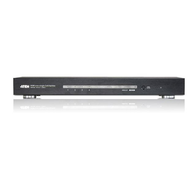 Aten VS1814T 4-Port DVI HDBaseT Transmitter - Long Distance Video Aten