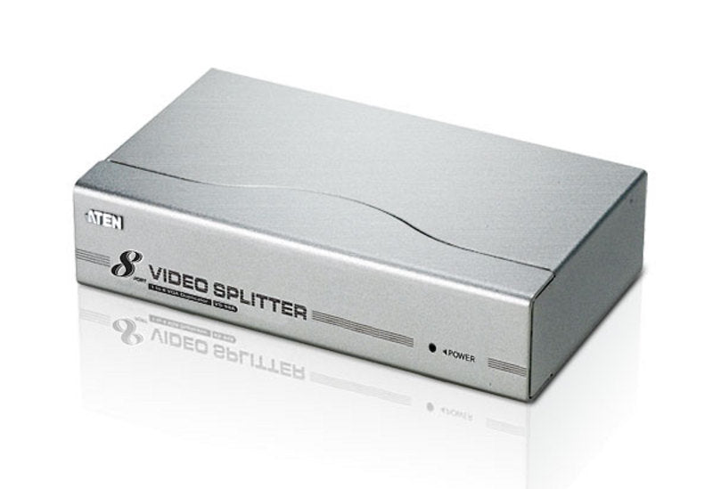 VS98A 8-Port VGA Video Splitter & Signal Booster for Multiple Displays Aten