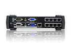 ATEN VS1508T Cat 5 AV Splitter: 1x8 Video & Audio Extender (500ft) Aten