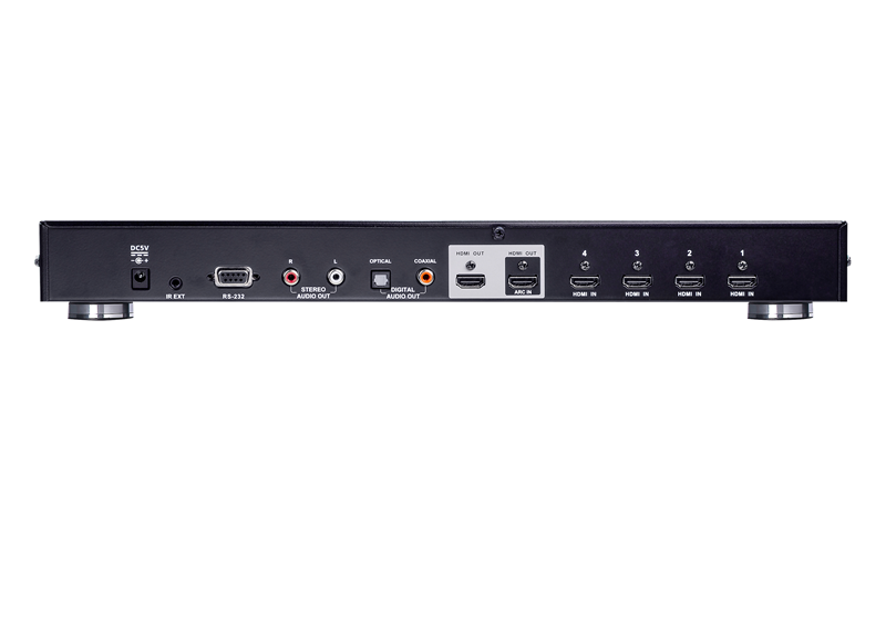ATEN VS482B True 4K HDMI Switch - Connect 4 Sources to 2 Displays Aten