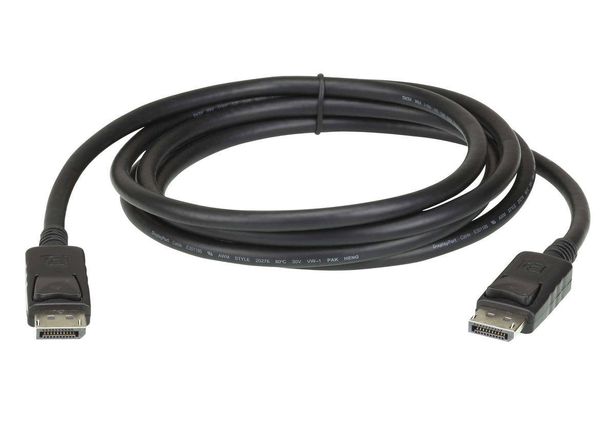 Aten 4.6m DisplayPort 1.2 Cable - 4K @ 60Hz Video & MST Support Aten