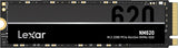 Lexar LNM620 256GB M.2 NVMe SSD | PCIe Gen3x4 Fast Storage 