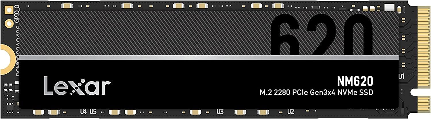 Lexar LNM620 256GB M.2 NVMe SSD | PCIe Gen3x4 Fast Storage 