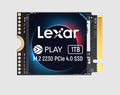 Lexar Play 1TB M.2 2230 NVMe Gen 4 SSD - Fast Internal Storage Upgrade 