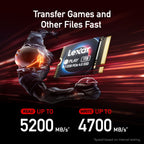 Lexar Play 1TB M.2 2230 NVMe Gen 4 SSD - Fast Internal Storage Upgrade 
