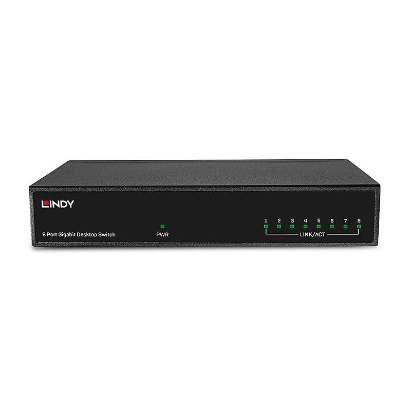 8-Port Gigabit Desktop Switch - Expand Your Network, No Lag Lindy