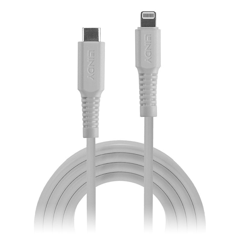 MFi Certified USB-A to Lightning Cable for iPhone, iPad & iPod - Charger & Sync Lindy
