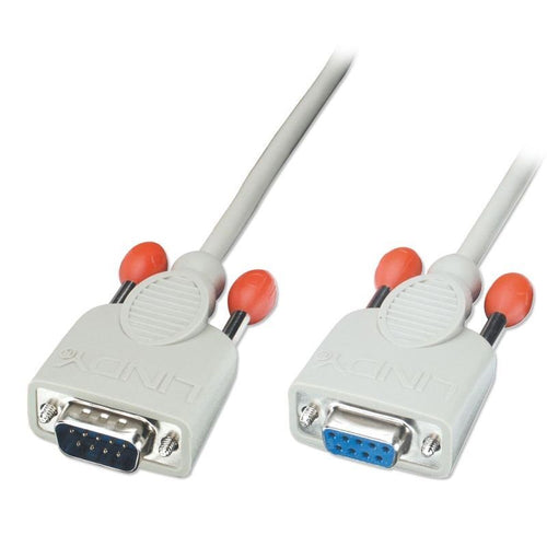 9-Pin DB9 Straight Through Serial Cable M-F | 10 Year Warranty Lindy