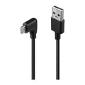 Lindy 1m USB-A to USB-C Cable | 90° Right Angle for Tight Spaces Lindy