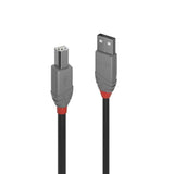 Lindy Anthra Line USB 2.0 Type A to B Cable for Pro AV/IT