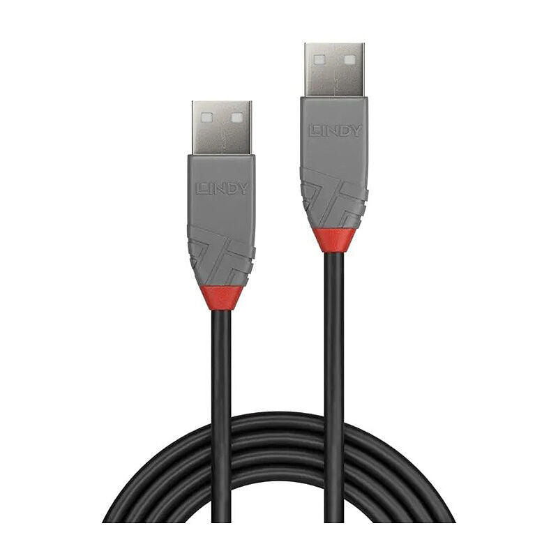 Lindy 0.2m USB 2.0 A to A Data Cable | Anthra Line Lindy