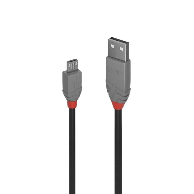 Anthra Line USB 2.0 Type A to Micro-B Cable - Pro AV & IT Lindy