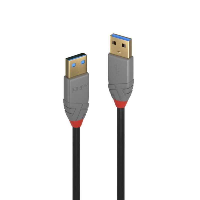 Anthra Line USB 3.0 Type A to A SuperSpeed Data Cable Lindy