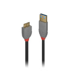 Anthra Line USB 3.0 Type A to Micro-B Cable - Pro-Grade Fast Data Lindy