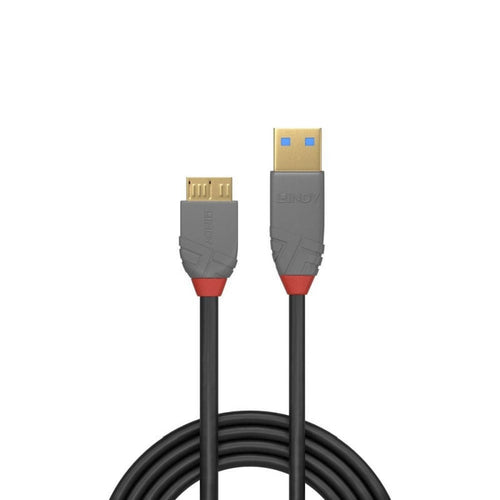 Anthra Line USB 3.0 A to Micro-B Cable | High-Speed Pro Grade Lindy