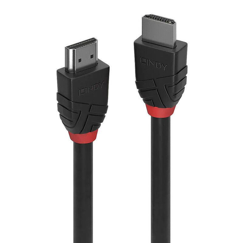 Lindy 0.5m 8K HDMI 2.1 Cable (Black Line) - High Speed Lindy