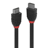Lindy 0.5m 8K HDMI 2.1 Cable (Black Line) - High Speed