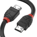 Lindy 0.5m 8K HDMI 2.1 Cable (Black Line) - High Speed Lindy