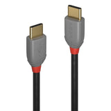 Lindy Short 0.5m USB-C to USB-C Cable - Anthra Line