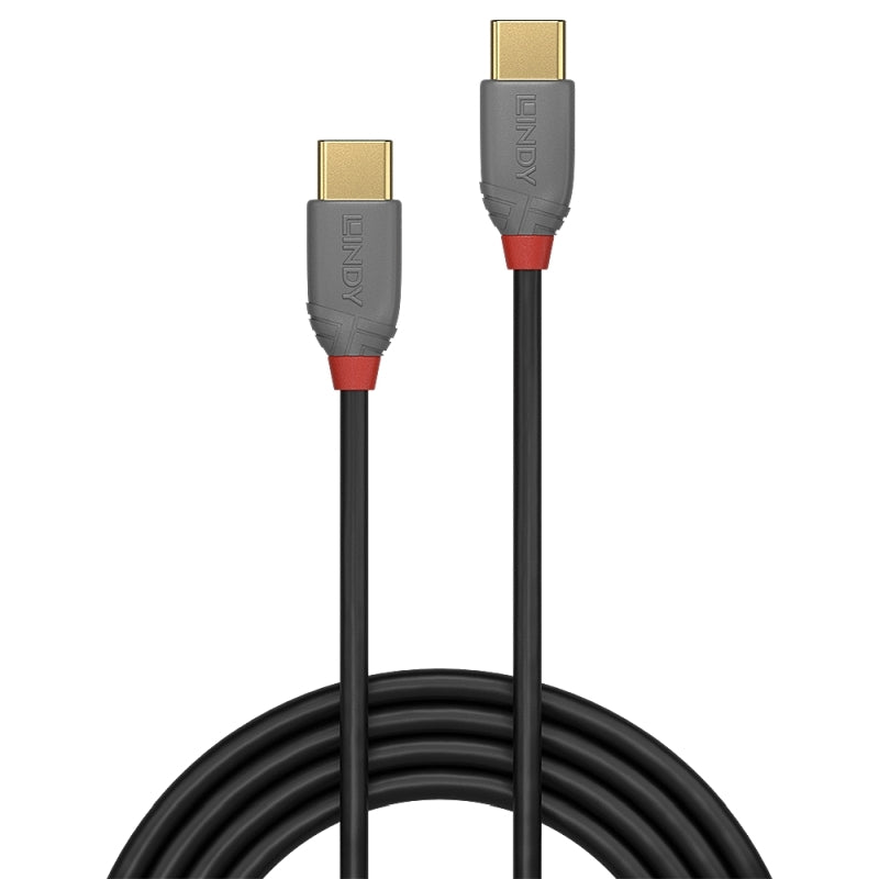 Lindy 1m USB-C to USB-C Cable - USB 2.0 Data & Charging Lindy