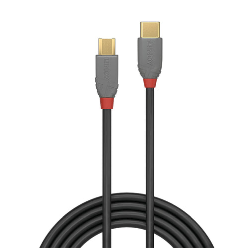 Anthra Line Pro USB C to Micro B Cable - High Performance Data Lindy