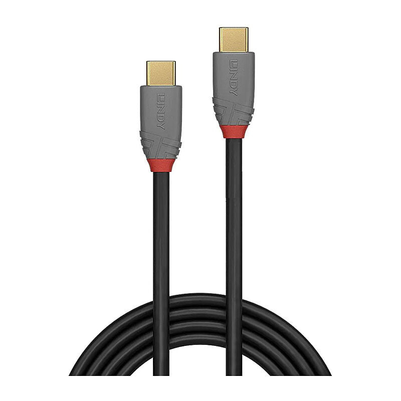 Lindy 2m USB-C to USB-C Cable - 20Gbps, 100W PD Fast Charge Lindy