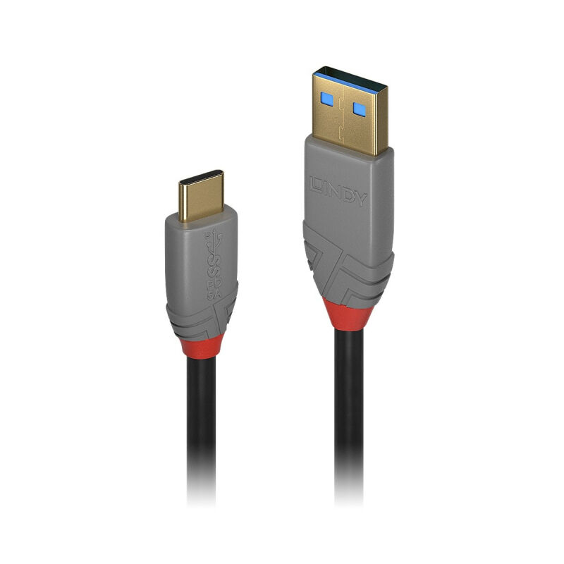 Lindy Anthra Line USB-C Cable | 5A Fast Charge & Data Lindy