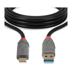 Lindy 2m USB-C Cable: Fast Charge (5A PD) & 10Gbps Data Transfer Lindy