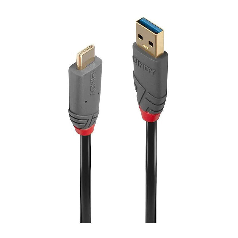 Lindy 2m USB-C Cable: Fast Charge (5A PD) & 10Gbps Data Transfer Lindy