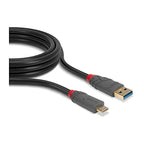 Lindy 2m USB-C Cable: Fast Charge (5A PD) & 10Gbps Data Transfer Lindy