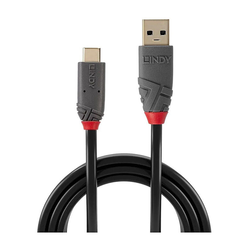 Lindy 2m USB-C Cable: Fast Charge (5A PD) & 10Gbps Data Transfer Lindy