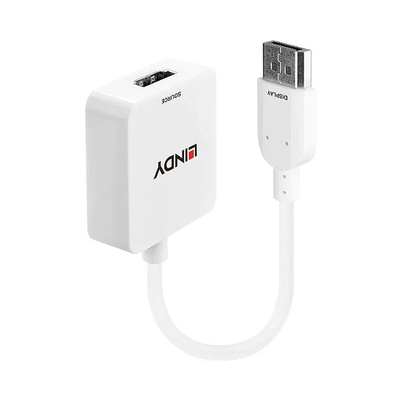 HDMI DVI to DisplayPort Converter with Audio - Compact Unit Lindy