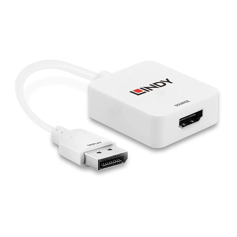 HDMI DVI to DisplayPort Converter with Audio - Compact Unit Lindy