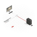 HDMI DVI to DisplayPort Converter with Audio - Compact Unit Lindy
