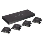 Lindy 4-Port HDMI & IR Extender Splitter over CAT6 (50m) Lindy