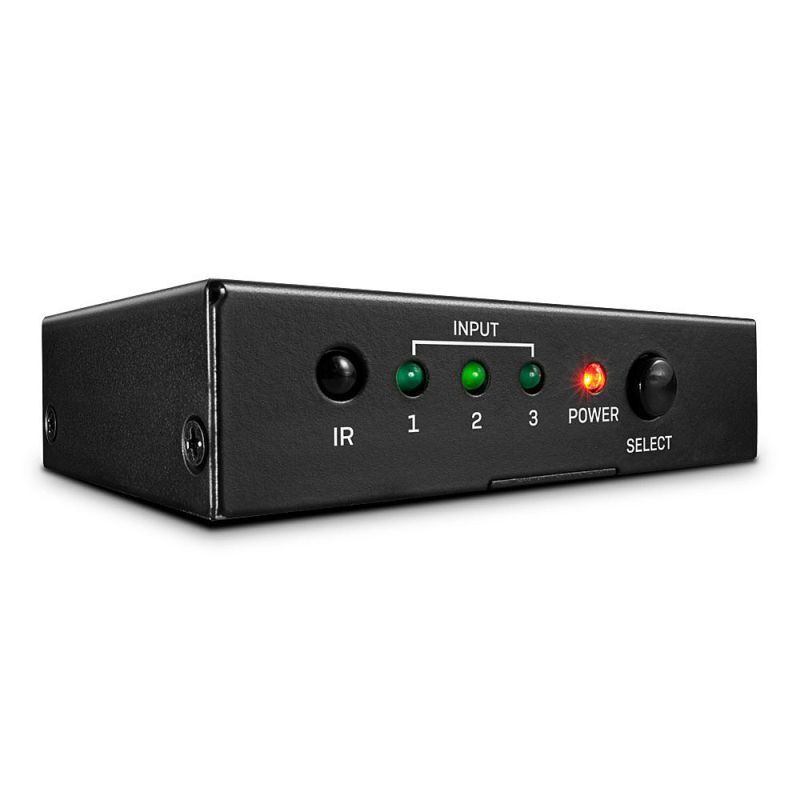 Lindy 3-Port 4K HDMI Switch - Connect 3 Devices to 1 TV Lindy