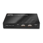 Lindy 4K KVM Over IP Receiver for Remote Control Lindy