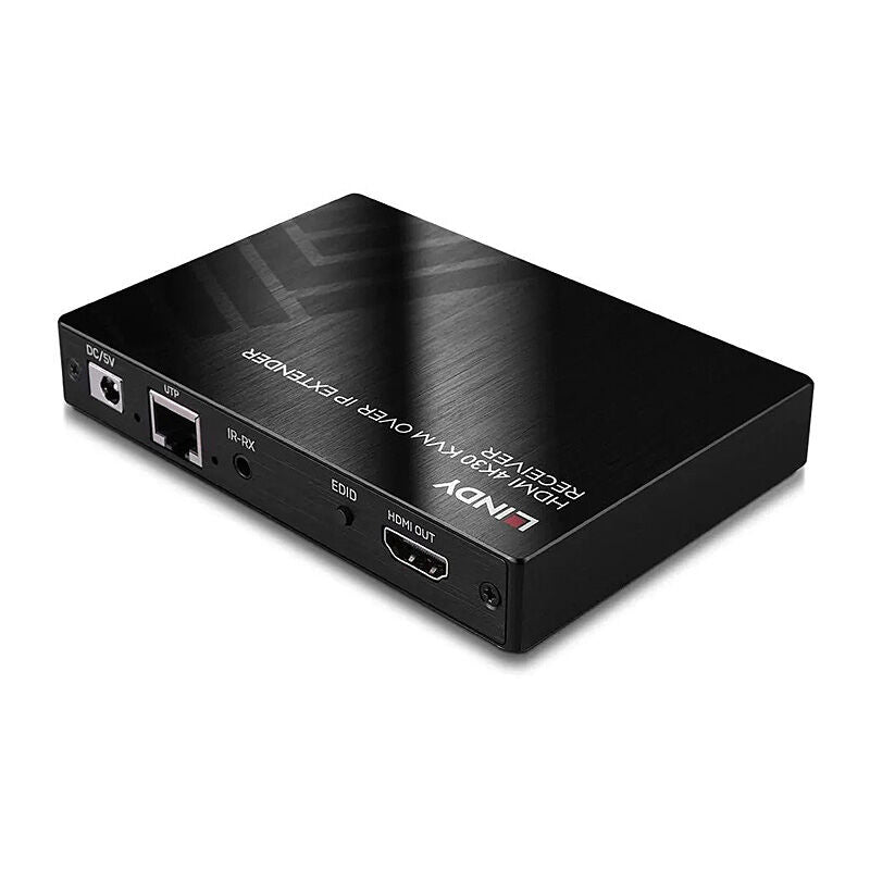 Lindy 4K KVM Over IP Receiver for Remote Control Lindy
