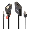 Lindy VGA & Audio to HDMI Converter - Connect Old PCs to HDMI Displays Lindy