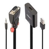 Lindy VGA & Audio to HDMI Converter - Connect Old PCs to HDMI Displays