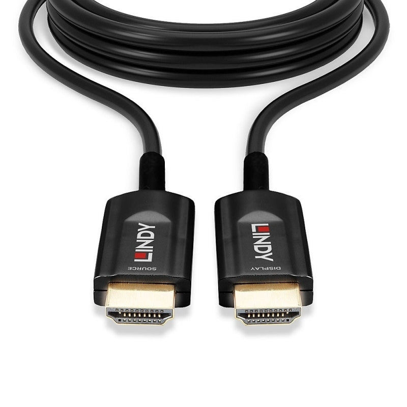 Hybrid Fiber Optic HDMI Cable - 8K 4K 120Hz Long Distance Lindy