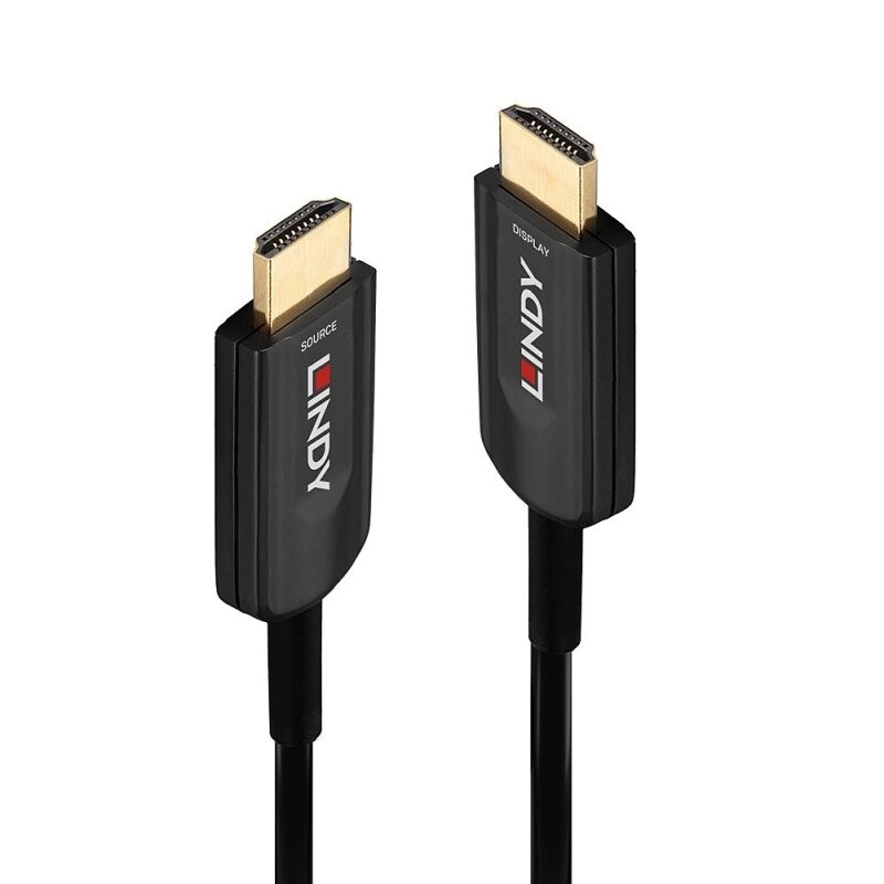 Hybrid Fiber Optic HDMI Cable - 8K 4K 120Hz Long Distance Lindy