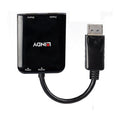 Lindy DisplayPort MST Hub - Connect 2 Monitors Easily Lindy