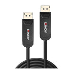Lindy 15m Fiber Optic DisplayPort 2.0 Cable | 8K Ultra HD, UHBR10 Lindy