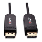 Lindy 15m Fiber Optic DisplayPort 2.0 Cable | 8K Ultra HD, UHBR10 Lindy