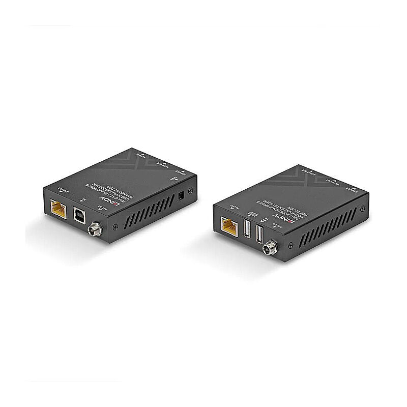 Lindy 4K60 HDMI KVM Extender: Control PC 70m Over CAT6, USB & Audio Lindy